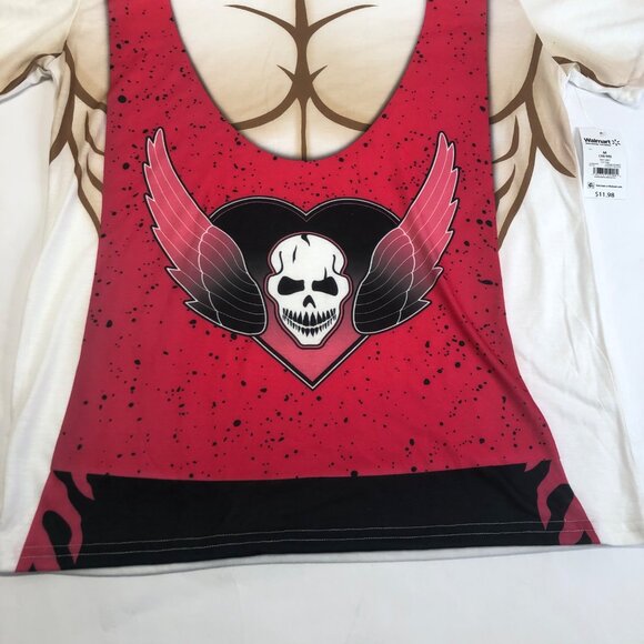 WWE Bret The Hitman Hart Halloween Costume Tee Graphic T-Shirt Size‎ Medium NWT - Picture 6 of 13